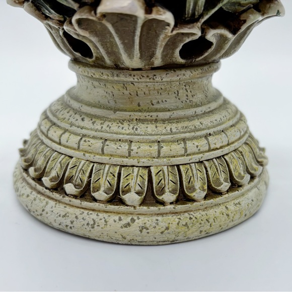 Easter Lily Egg Shaped Topiary Resin Sculpture Hobby Lobby 2008 - Picture 7 of 10